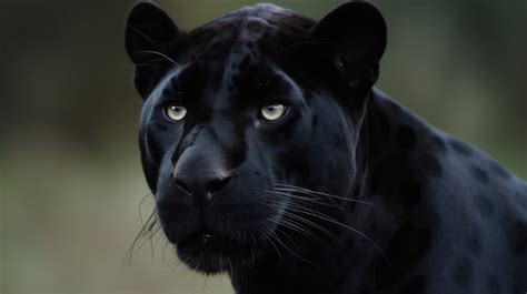 Black Panther Close Up Of A With Large Eyes Backgrounds | JPG Free ...