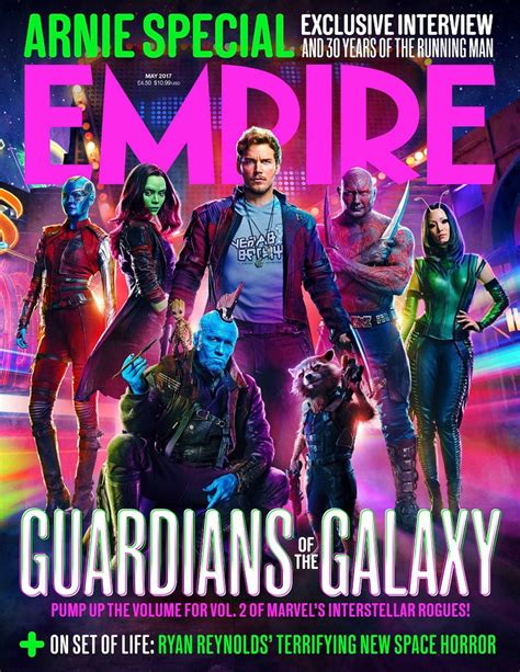 Guardiani Della Galassia Vol 2 Ecco Il Team Al Completo Nella Cover Di Empire