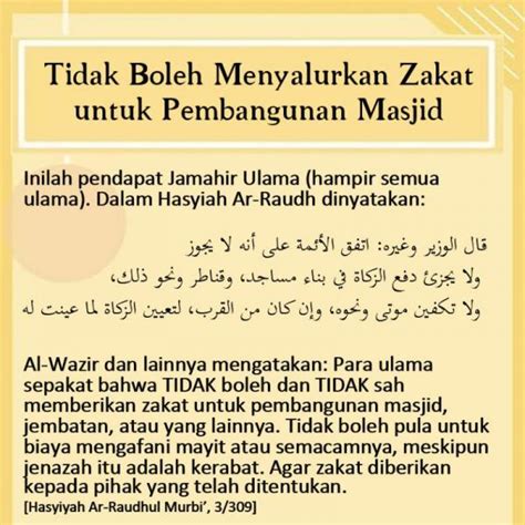 ZAKAT HASIL JUAL RUMAH HUKUM ZAKAT UNTUK MEMBANGUN MASJID Nasihat