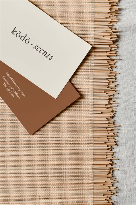 Kōdō Scents — Mindful Calming And Harmonious Branding Behance