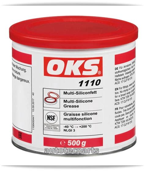 OKS 1110 NSF Διαφανής Σιλικόνη Γράσο Συναρμολόγησης - Βιομηχανικών ...