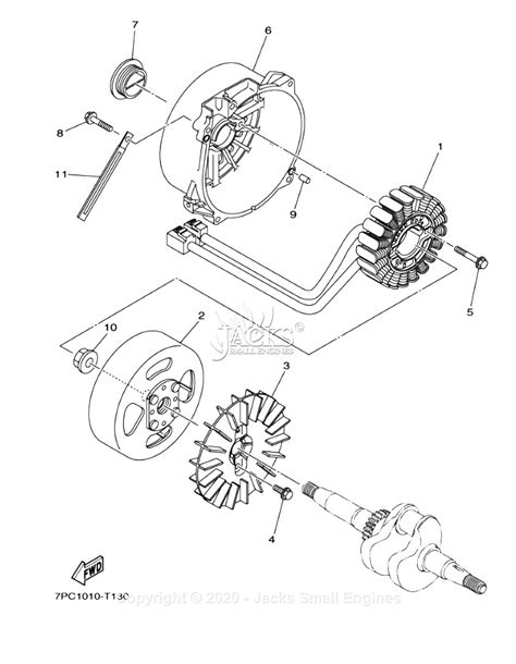 Yamaha Ef2200is Parts Diagram For Generator