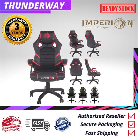 IMPERION Aegis 203 Gaming Chair Red Green Yellow White Shopee