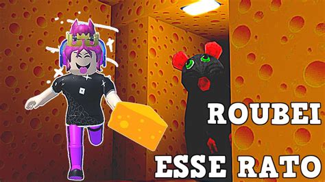 COMO ROUBEI O QUEIJO DO RATO NO Cheese Escape Horror DO ROBLOX YouTube