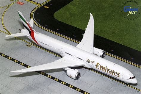 Emirates Boeing B787 10 GeminiJets G2UAE740 Modelo A Escala 1 200 La