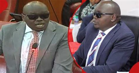 Senator Cherargei Explains Why He Wore Sunglasses To Senate Wonderful