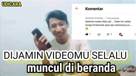 Cara Agar Video Kita Muncul Di Beranda Youtube Terbaru YouTube