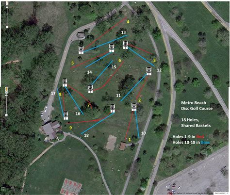 Metro Beach Disc Golf Course Design