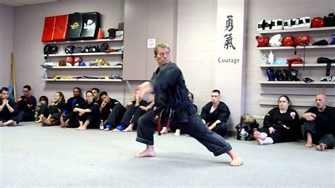 Jamie Seabrook Kenpo Long Form 5 Youtube