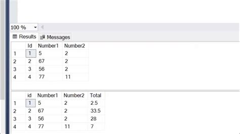 How To Divide Two Numbers Using Float Data Type In Sql Server Computerexcelsolution Youtube