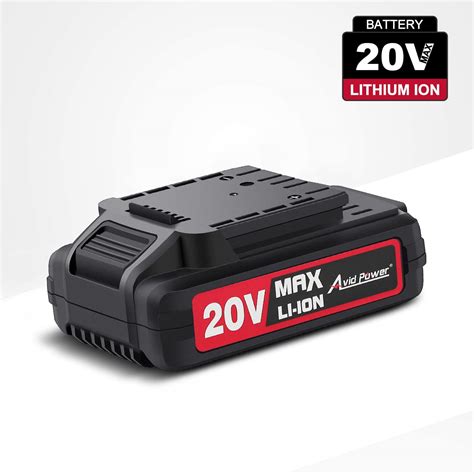 Snapklik AVID POWER 20V MAX 1 5 Ah Lithium Ion Rechargeable Battery