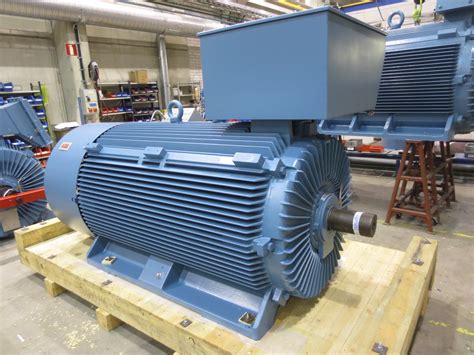 AXR 450MK6 710 KW 6000V ABB High Voltage Induction Motors 992 Rpm 50HZ