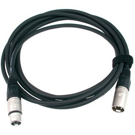 Cordon XLR 3 femelle XLR 3 mâle longueur 20m LA BS