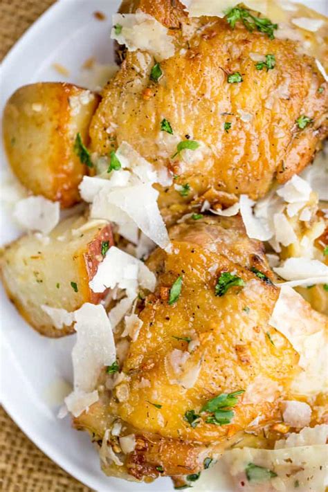 Parmesan Chicken And Potatoes Kinastro