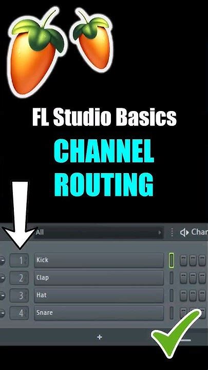 Fl Studio Tips Channel Routing To The Mixer Flstudio