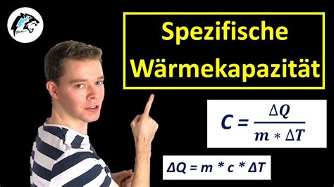 Spezifische W Rmekapazit T Grundlagen Physik Tutorial Youtube