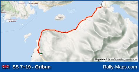 Ss Gribun Stage Map Tour Of Mull Rally Maps