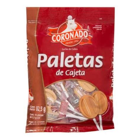 Paleta De Caramelo Coronado De Cajeta Pzas De G C U Walmart