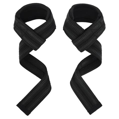 Лямки для тяги (2шт) LIFTING STRAP EZOUS Delux (поліестер, гума ...