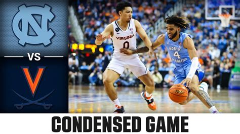 North Carolina Vs Virginia Condensed Game 2023 New York Life ACC Men