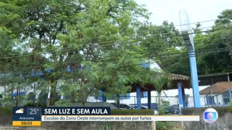 Vídeo Escolas Públicas Da Zona Oeste Do Rio Suspendem Aulas Por Conta