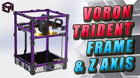 Voron Trident Premium Purple Plastic Eater Build Part 1 Frame Y Z