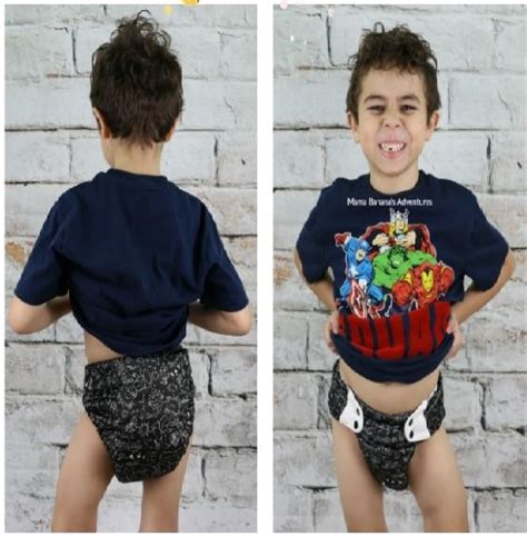 Bumgenius BIGGER cloth nappy for children and young adults