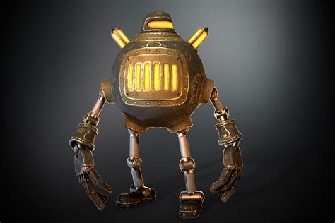 SteamPunk_Robot | 3D Robots | Unity Asset Store