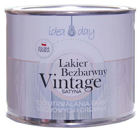 Lakier Satynowy Ml Do Farb Kredowych Vintage