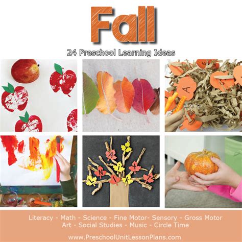 Fall Lesson Plans - Preschool Inspirations