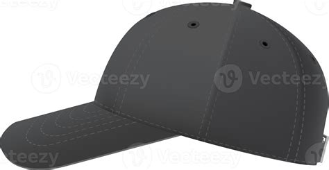 Black baseball cap 11356744 PNG