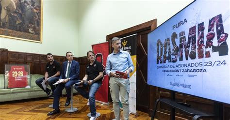 Fotos Presentaci N De La Campa A De Abonados Del Casademont Zaragoza