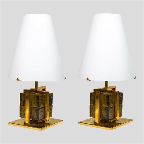 Italienische Mid Century Tischlampen Er Set Bei Pamono Kaufen