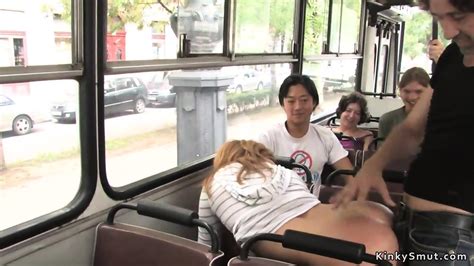 Brunette Sucks And Fucks In Public Bus