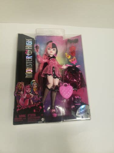 Monster High DRACULAURA Doll G3 Reboot 2022 COUNT FABULOUS In Stock