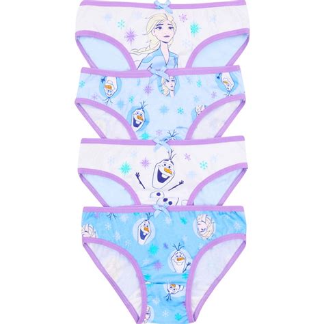 Disney Girls Frozen Bikini Pack Blue White Size Big W