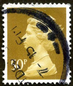 Stamp Queen Elizabeth Ii Decimal Machin United Kingdom Of Great