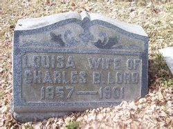 Louisa Ann Lucy Webber Lord M Morial Find A Grave