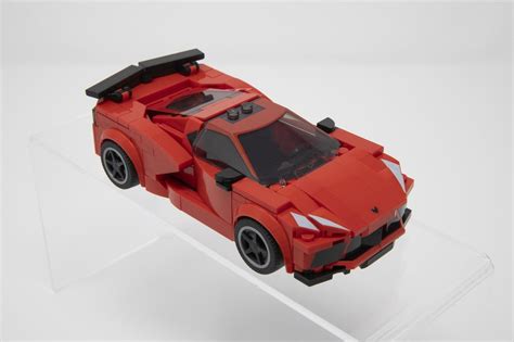 Lego Moc Lego C8 Corvette By Blbills Rebrickable Build With Lego