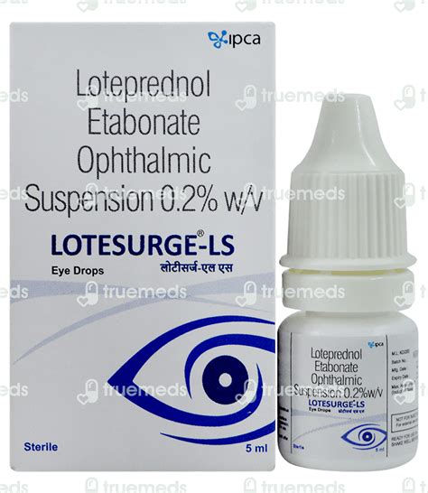 Lotesurge Ls Eye Drop 5 Ml Uses Side Effects Dosage Price Truemeds