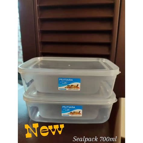 Jual Kotak Bekal Makan Sealware Serbaguna Mutiara Pack Ml Kmp