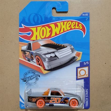 Jual HOT WHEELS CIRCLE TRUCKER TRACK STARS SILVER ORANGE TH TREASURE HUNT Shopee