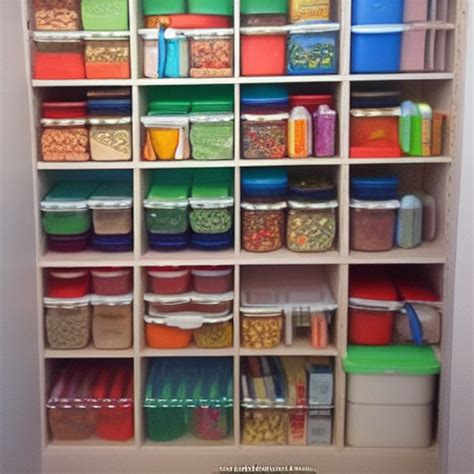 Food Storage Container Organization Ideas - Wellness Coaching For Life