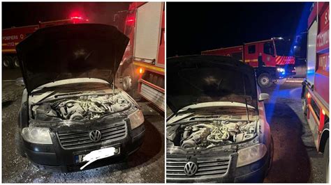 Update Foto Incendiu La Vin U De Jos Un Autoturism A Fost Cuprins De