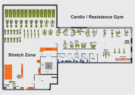 22 Stunning Gym Floor Plan Layout - Home Building Plans | 48985