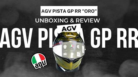 Review Lengkap Agv Pista Gp Rr Oro Special Edition Youtube