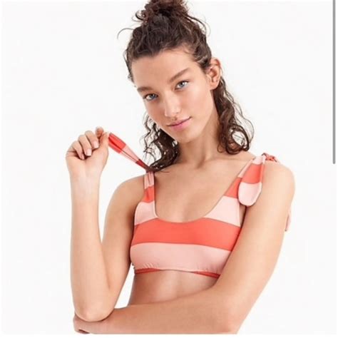 J Crew Swim J Crew Playa Nantucket Cheeky Bikini Top And Bottom