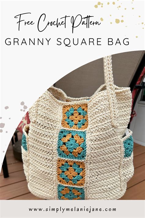 Crochet Granny Square Bag Free Pattern Artofit