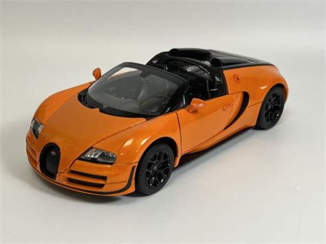 Bugatti Veyron Grand Sport Vitesse White And Blue Rastar For