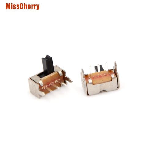 MissCherry 10Pcs Set Sk12D07 Right Angle Slide Switch Power Switch 3P